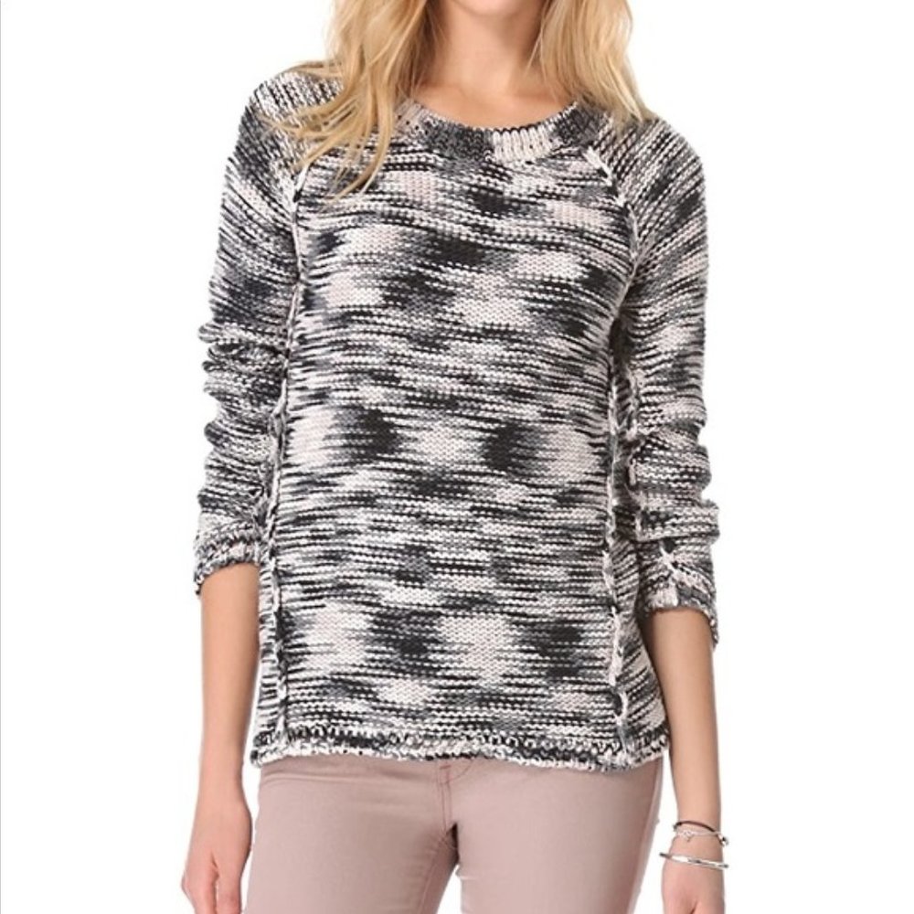 Rebecca Taylor Crewneck Knit Sweater Medium